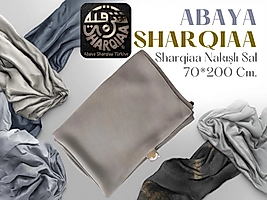 Sharqiaa Melike Model Şal - Lüks ve Asil Abaya Şalı
