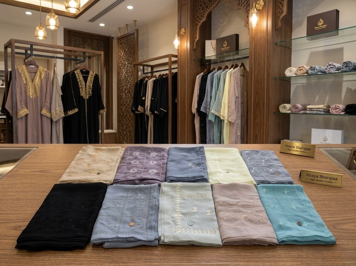 Sharqiaa Nakışlı Binnaji Şal - Premium Kalite Şal